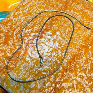 “20 Sterling silver foxtail chain